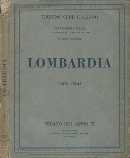 Lombardia - copertina