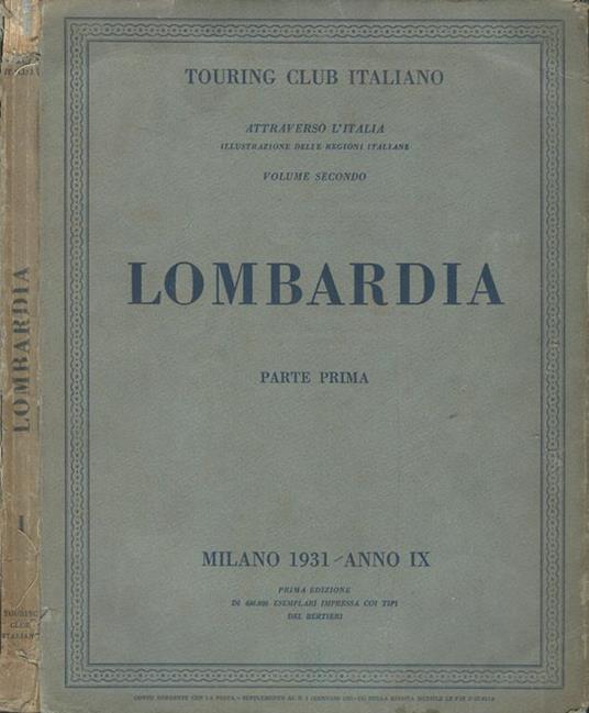 Lombardia - copertina