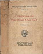 Il principe Don Carlos nella leggenda e nella poesia