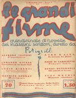 Le grandi firme Anno V n. 70. Quindicinale di novelle dei massimi scrittori diretto da Pitigrilli