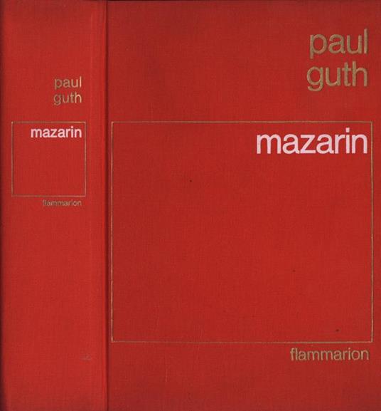 Mazarin - Paul Guth - copertina