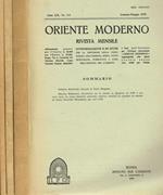Oriente Moderno Anno Lix. Rivista Mensile D'Informazione E Di Studi Per La Diffusione Della Conoscenza Dell'Oriente, Sopra Tutto Musulmano