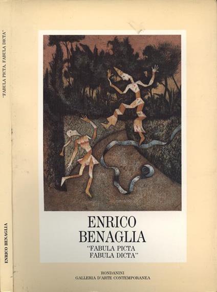 Fabula picta fabula dicta - Enrico Benaglia - copertina