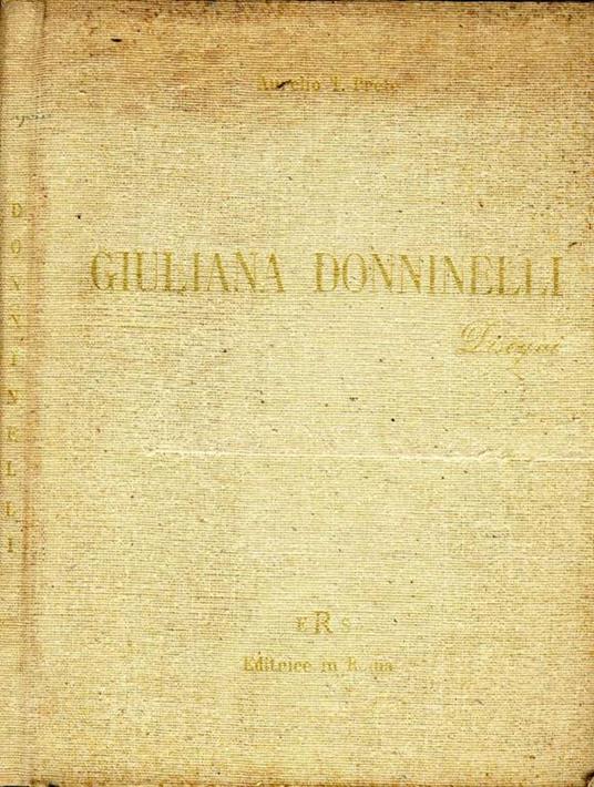Giuliana Donninelli Disegni - Aurelio T. Prete - copertina