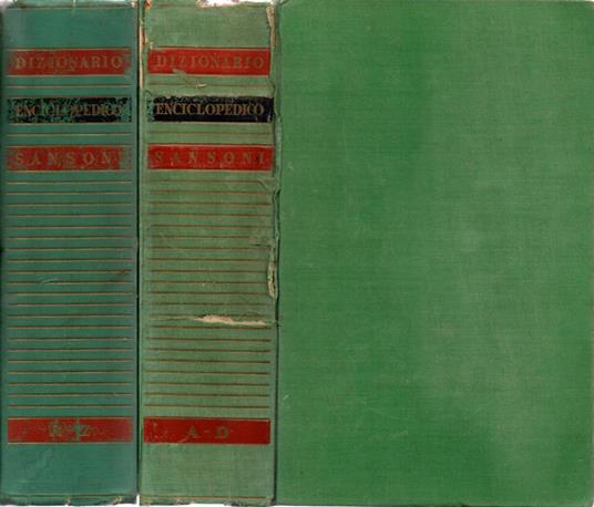 Dizionario Enciclopedico Sansoni - Mario Niccoli,Guido Martellotti - copertina