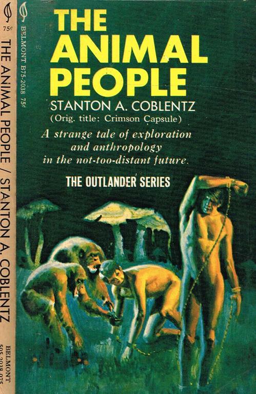 The Animal People - Stanton A. Coblentz - copertina