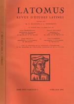 Latomus. Revue D'Etudes Latines Tome Xxxv Fasc.2
