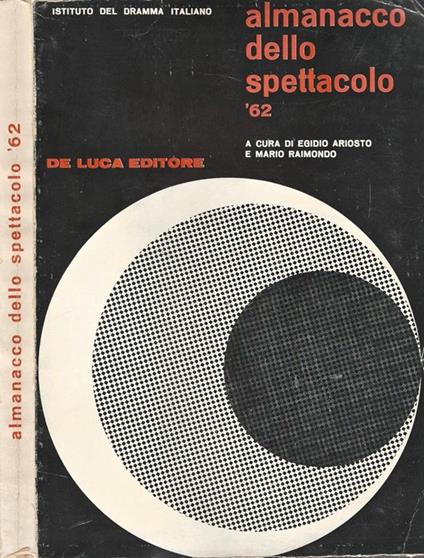 Almanacco dello spettacolo '62 - copertina