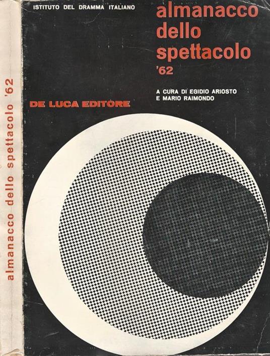 Almanacco dello spettacolo '62 - copertina