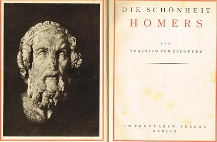 Die Schonheit Homers - copertina