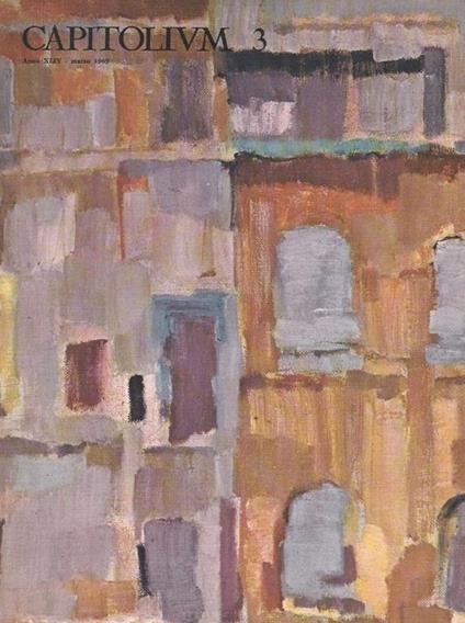 Capitolium N. 3. Rivista di Roma - copertina