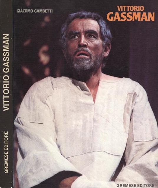 Vittorio Gassman - Giacomo Gambetti - copertina