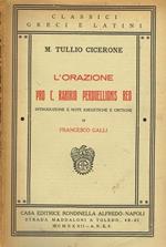 L' Orazione Pro C.Rabirio Perduellionis Reo