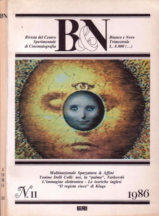 Bianco E Nero. Rivista del Centro Sperimentale di Cinematografia - copertina