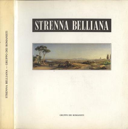 Strenna Belliana - copertina