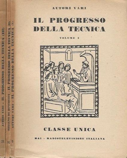Il progresso della tecnica - copertina