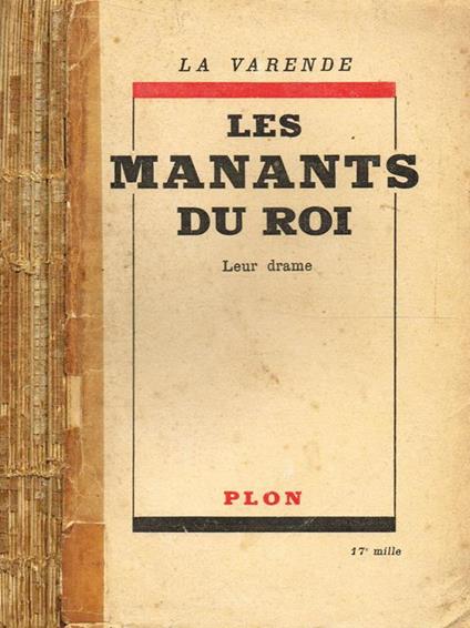 Les Manants Du Roi. 1793-1950 - Jean de La Varende - copertina
