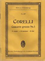 Concerto Grosso No.1. D Major for 2 Violins and Violoncello whith String Orchestra