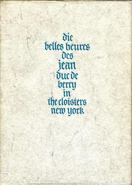 Die Belles Haures - copertina