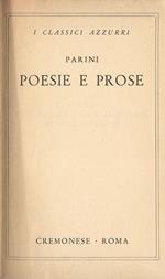 Poesie e prose