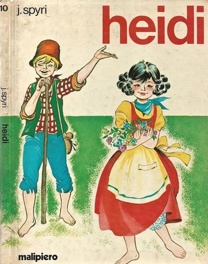 Heidi - Johanna Spyri - copertina
