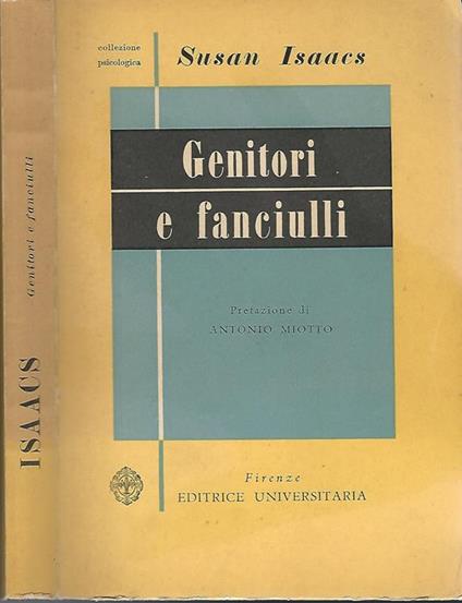 Genitori e fanciulli - Susan Isaacs - copertina