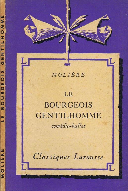 Le Bourgeois Gentilhomme - Molière - copertina