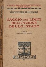 Saggi sui Limiti Dell' Azione DellO Stato