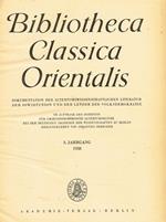 Bibliotheca Classica Orientalis Anno 3 E 4. Dokumentation Der Altertumswissenschaftlichen Literatur Der Sowjetunion Und Der Lander Der Volksdemokratie