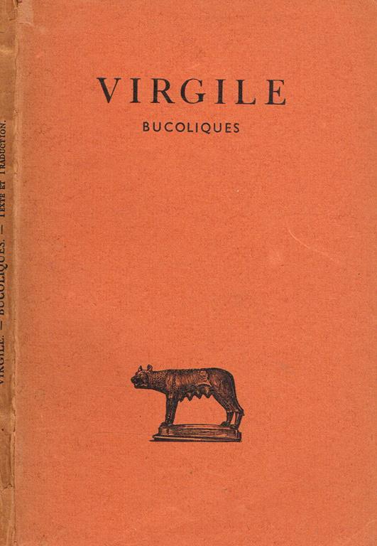 Bucoliques - Publio Virgilio Marone - copertina