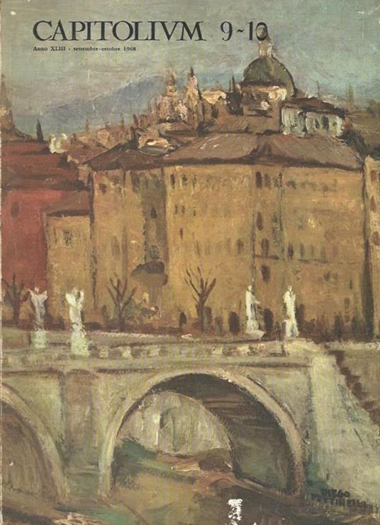 Capitoliun N. 9- 10. Rivista Di Roma - copertina
