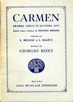 Carmen. DRAMMA LIRICO IN QUATTRO ATTI