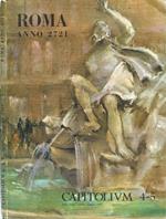 Capitolium - Roma 2721. Anno XLIV n.4-5 Aprile-Maggio 1969