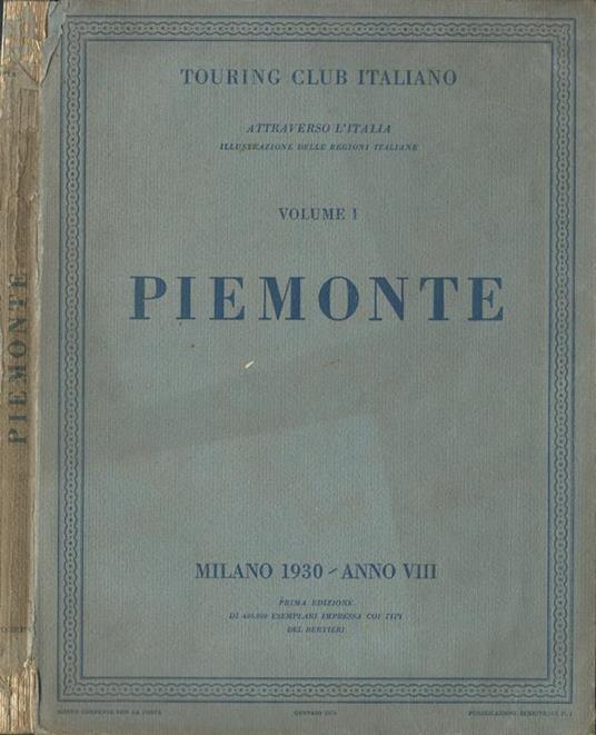 Piemonte - copertina