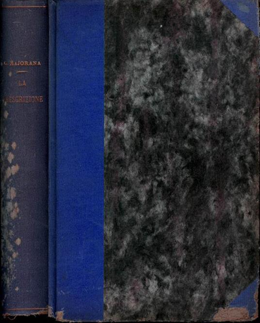 La prescrizione in materia di commercio - Gaetano Majorana - copertina