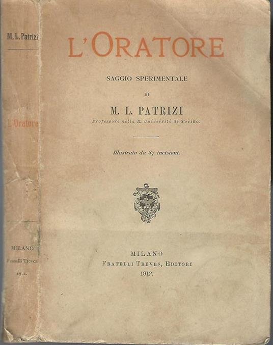 L' Oratore - M.L. Patrizi - copertina