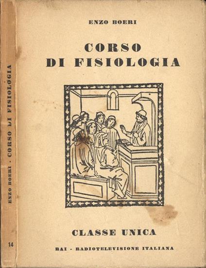 Corso di fisiologia - Enzo Boeri - copertina