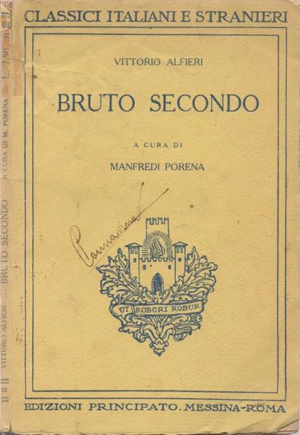 Bruto Secondo - copertina