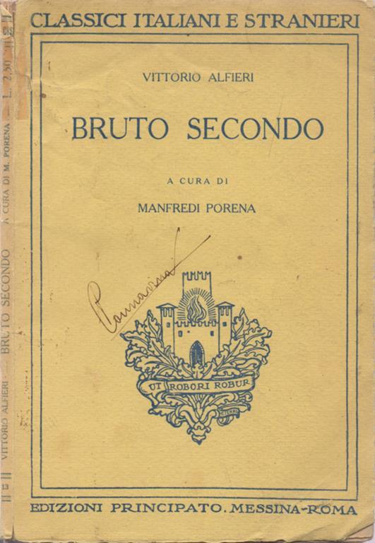 Bruto Secondo - copertina