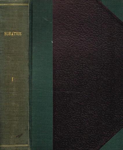 Oden Und Epoden - Q. Flacco Orazio - copertina