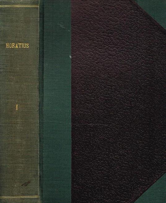 Oden Und Epoden - Q. Flacco Orazio - copertina