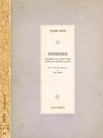 Prodromos. Avviamento Allo Studio Della Scienza Dell'Antichità Classica