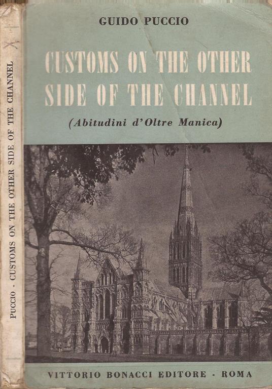 Custom on the other side of the channel. (Abitudini d’Oltre Manica) - Guido Puccio - copertina