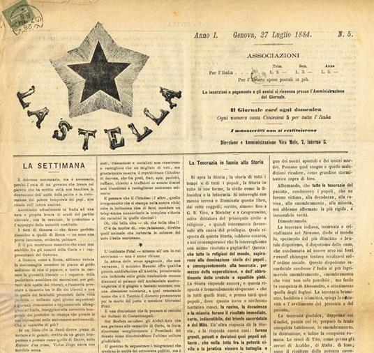 La Stella Anno I N.5 - Alberto Barbieri - copertina