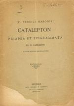 Catalepton Priapea Et Epigrammata