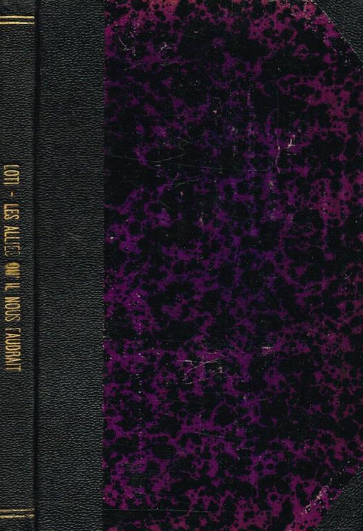 Les Allies QùIl Nous Faudrait - Pierre Loti - copertina