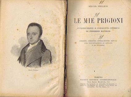 Le Mie Prigioni - Silvio Pellico - copertina