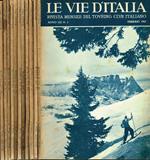 Le Vie D'Italia. Rivista Mensile Della Consociazione Turistica Italiana Anno Liii N.2 3 4 5 6 7 8 9 10 11 12