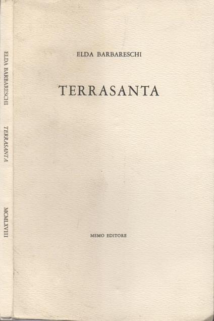 Terrasanta - Elda Barbareschi - copertina