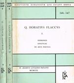 I-Sermones, Epistulae, De Arte Poetica. Ii-Carmina Libri V, Epodon Liber, Carmen Saeculare, Index Nominum Vol I Ii
